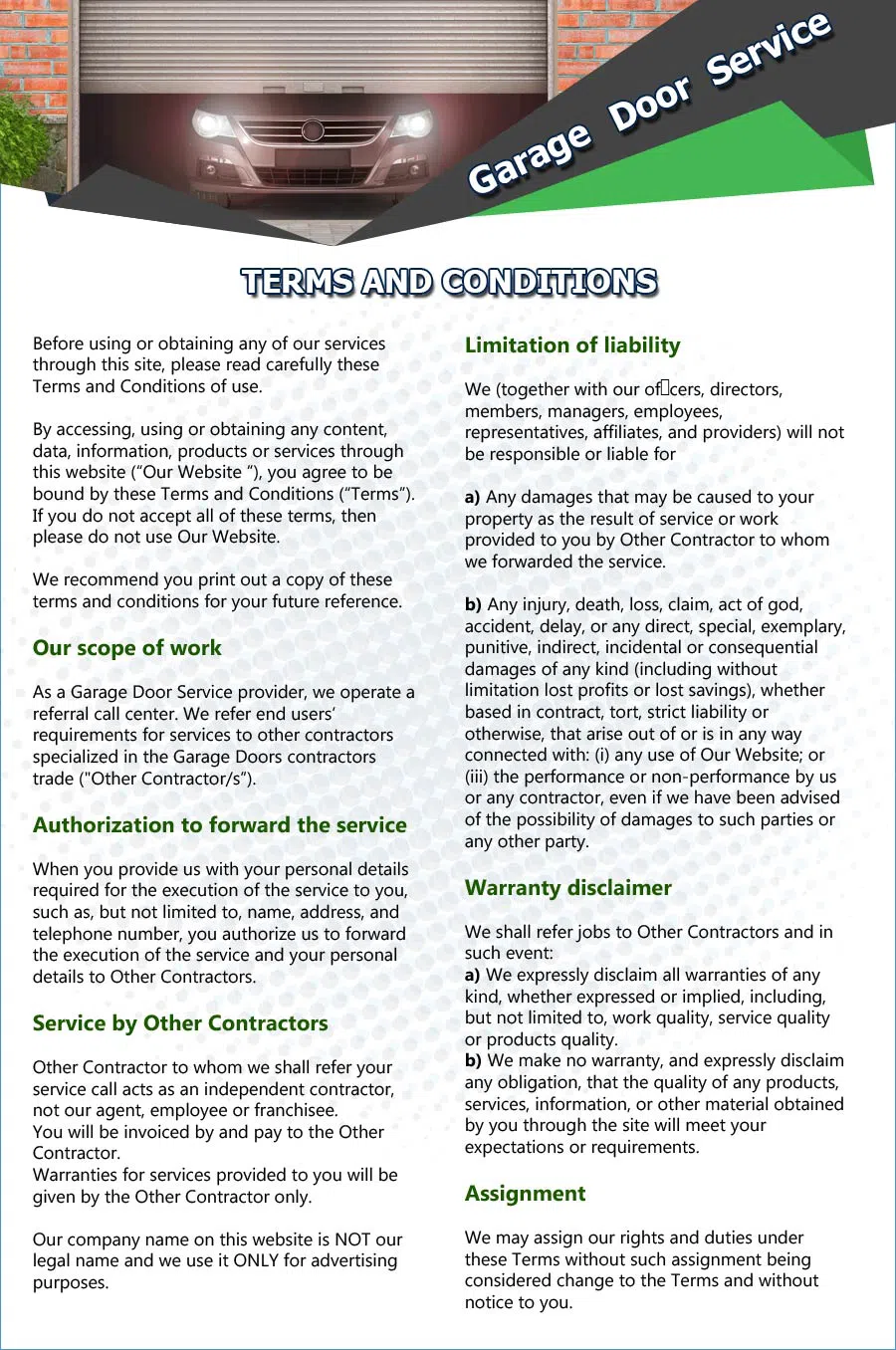 Galaxy Garage Door Service Houston, TX 713-425-7720